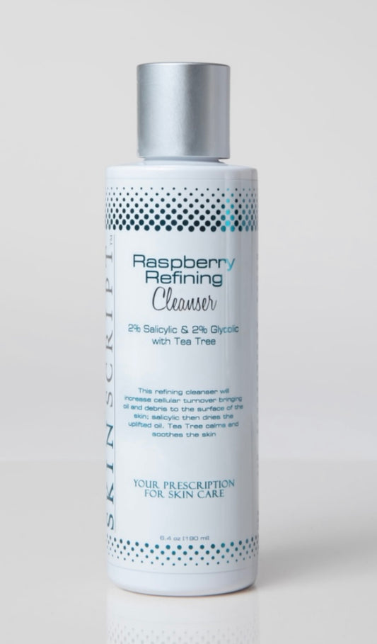 Skin Script rx raspberry refining cleanser